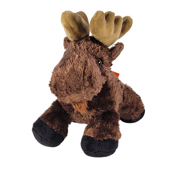 Wild Republic Plush Moose Toy, 7 Inch Stuffed Animal Brown Tan Very Soft - Picture 15 of 15